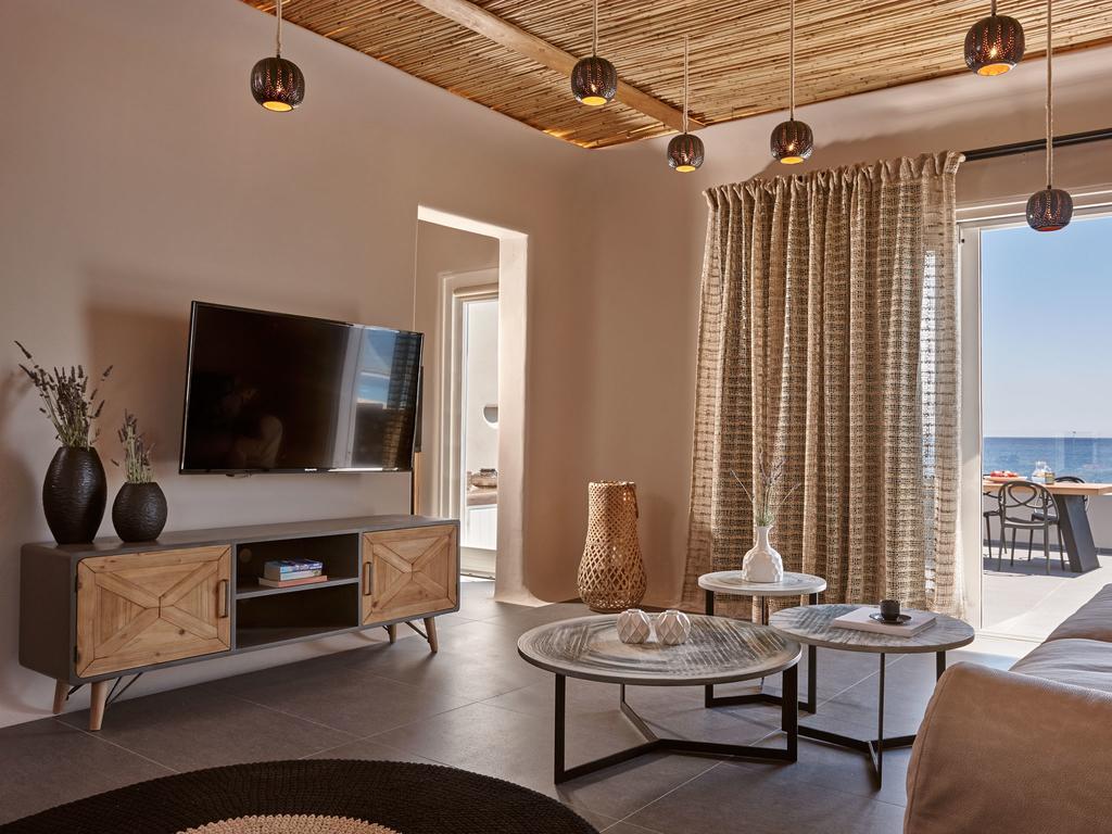 Incognito Beach Villa Santorini Kamári Esterno foto