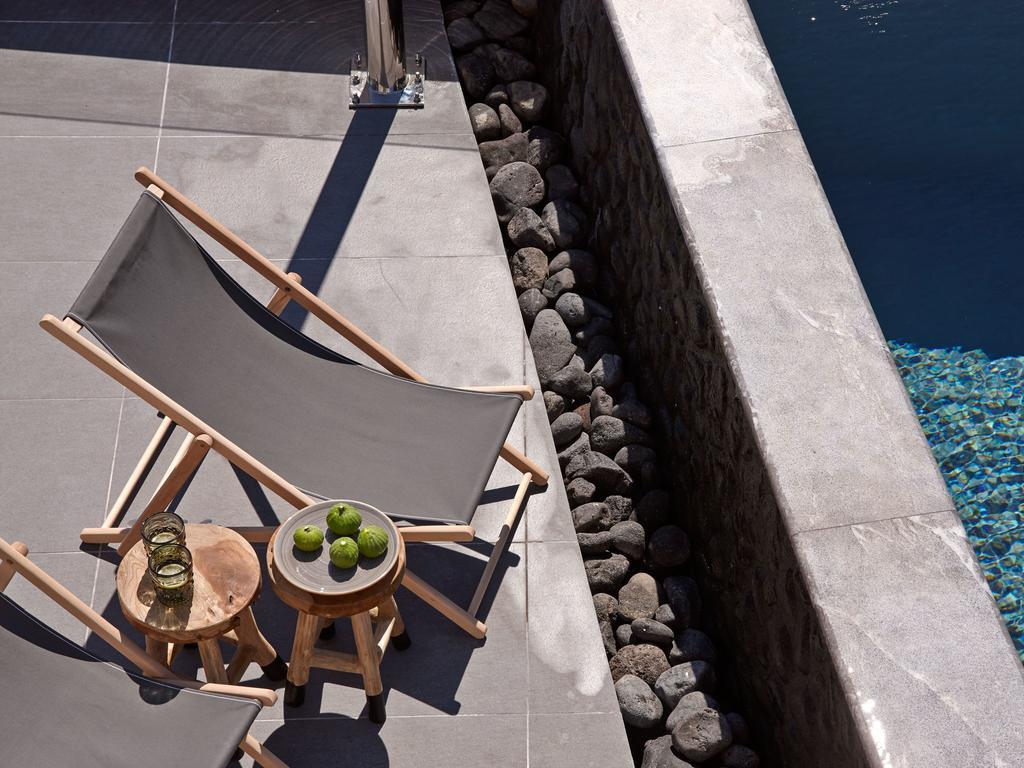 Incognito Beach Villa Santorini Kamári Esterno foto